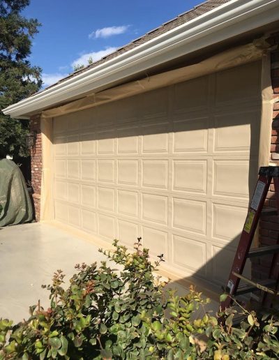 garage door painting in visalia california