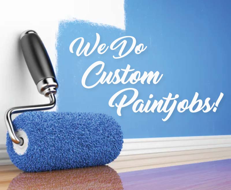 we do custom paintjobs